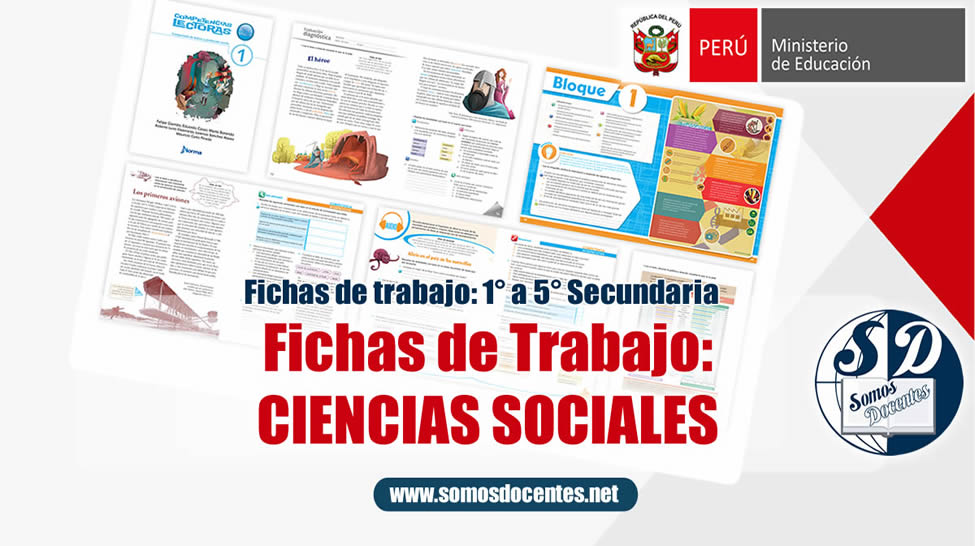 Fichas Secundaria Ciencias Sociales Somos Docentes